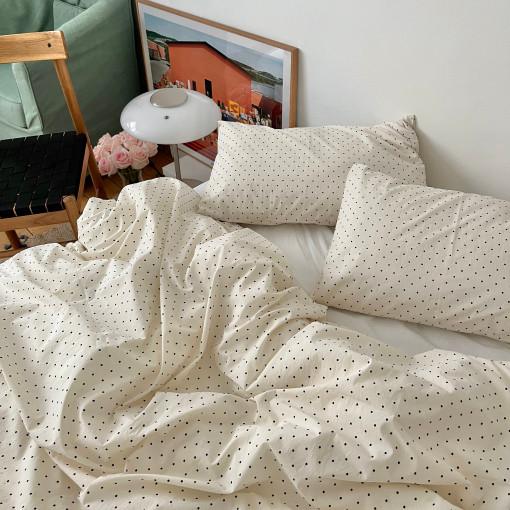 블랙도트 이불커버