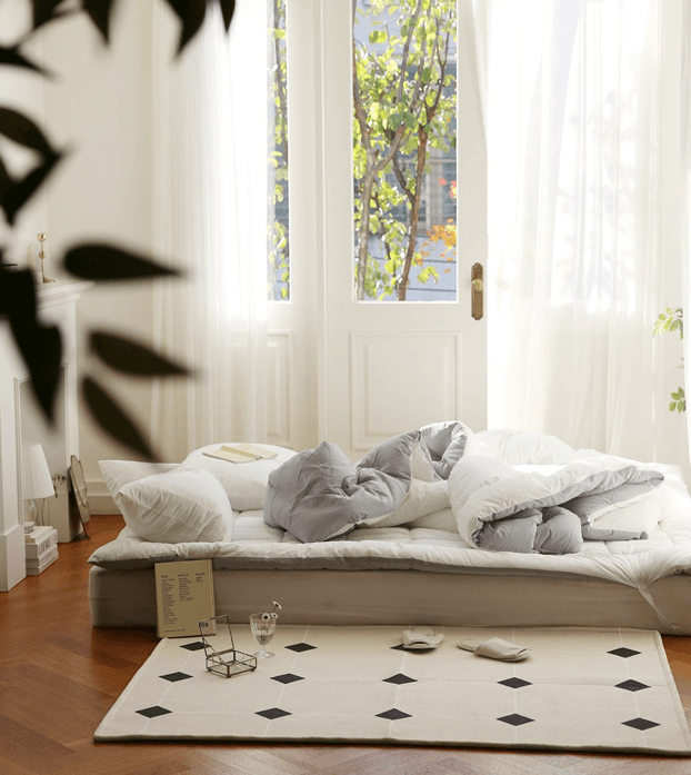 모던 타일 러그