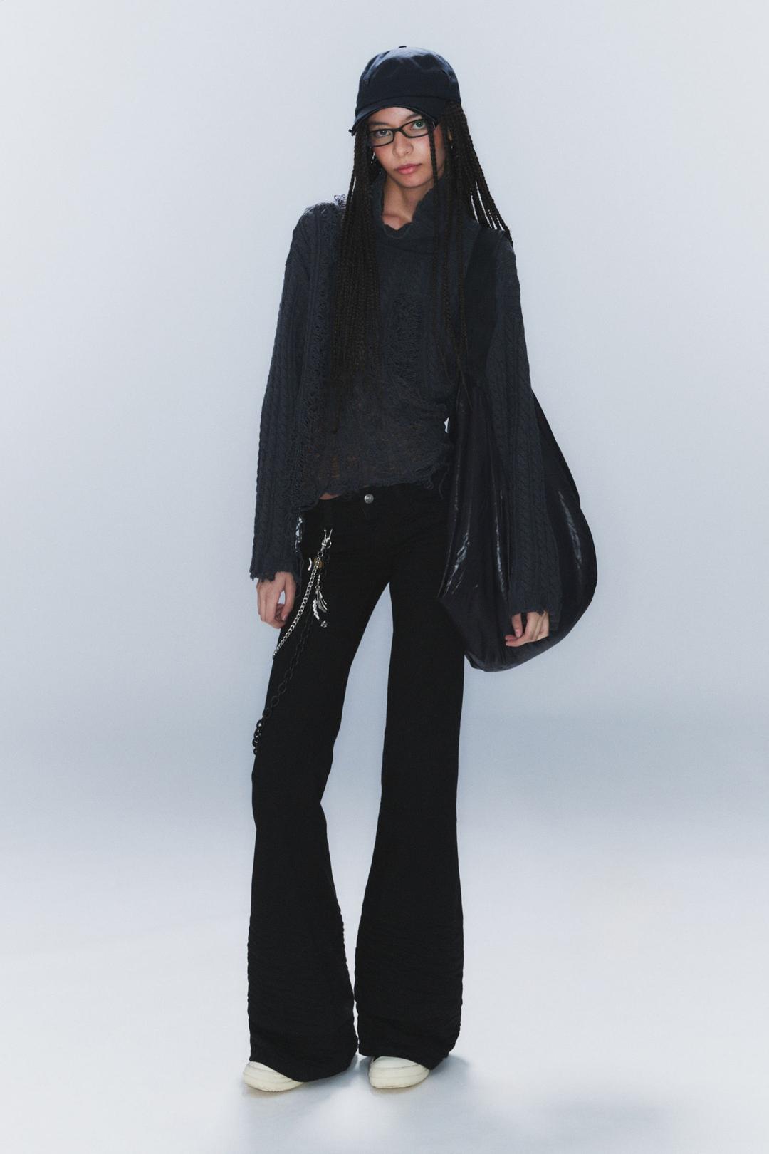 Flare Low Waist Flared Skinny Jeans