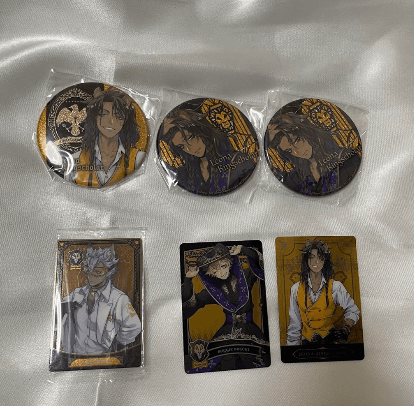 ツイステ ツイステッドワンダーランド レオナ キングスカラー 缶バッジ