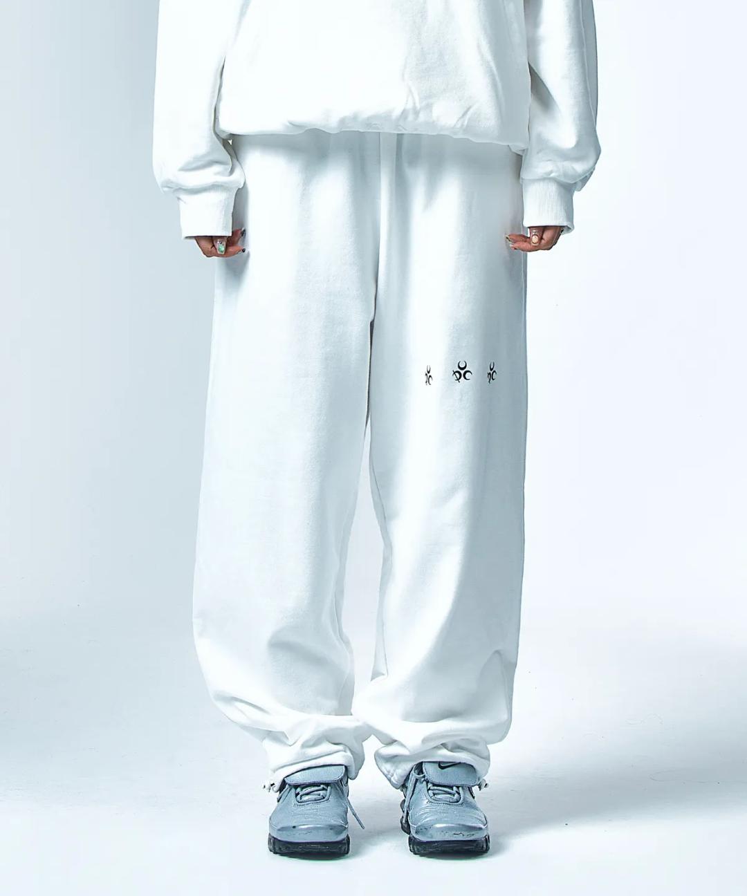 Logo Sweat Pants White