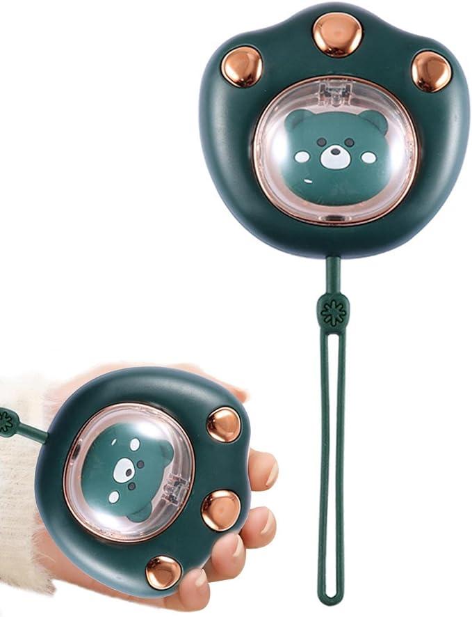 qiyifang Rechargeable Hand Warmer - 1200mAh 2400mAh - Adorable 2 in 1 Rechargeable Hand Warmer and Power Bank, Durable Reusable Pocket Heater for Indoor Outdoor