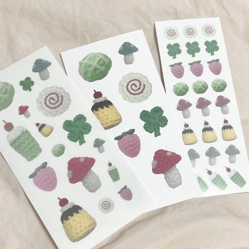 [booO0m!⋆부움마켓] sticker (3types)