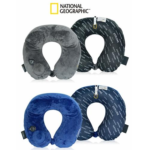 내셔널지오그래픽 핸드펌프형 목베개
