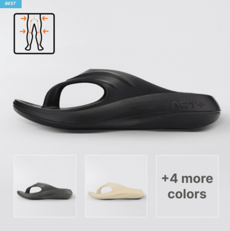 액트플러스 플립플랍 체형정렬 족저근막 쪼리