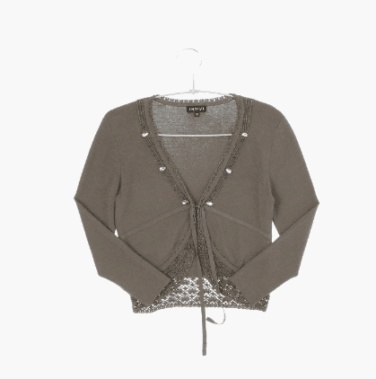 인디비 레이온 가디건 쥬얼리 베이직 니트/스웨터 여자 M