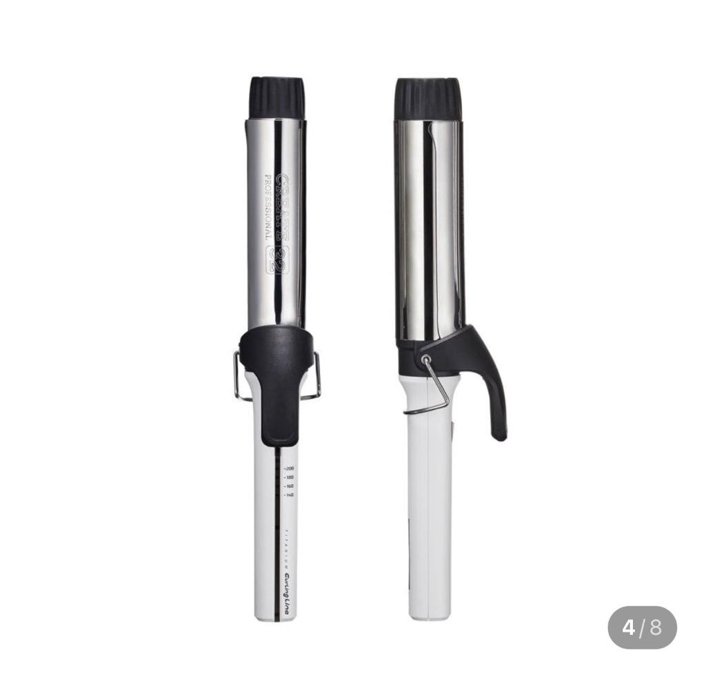 그리에이트 고데기 티타늄 컬링라인 전문가용 봉고데기 아이롱기 봉매직기