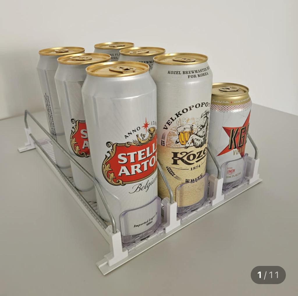 음료수 자동 트레이, 셀프 편의점 레일 트레이 3p