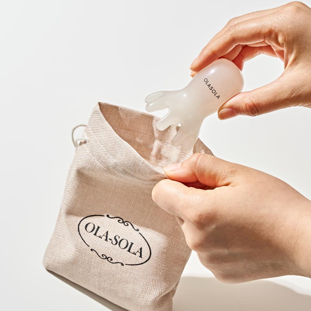 올라솔라 두피괄사 머리 지압 마사지 문어 