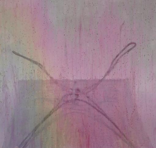 스테인드글라스  재료 유리 오로라핑크 반투명 펄 유리