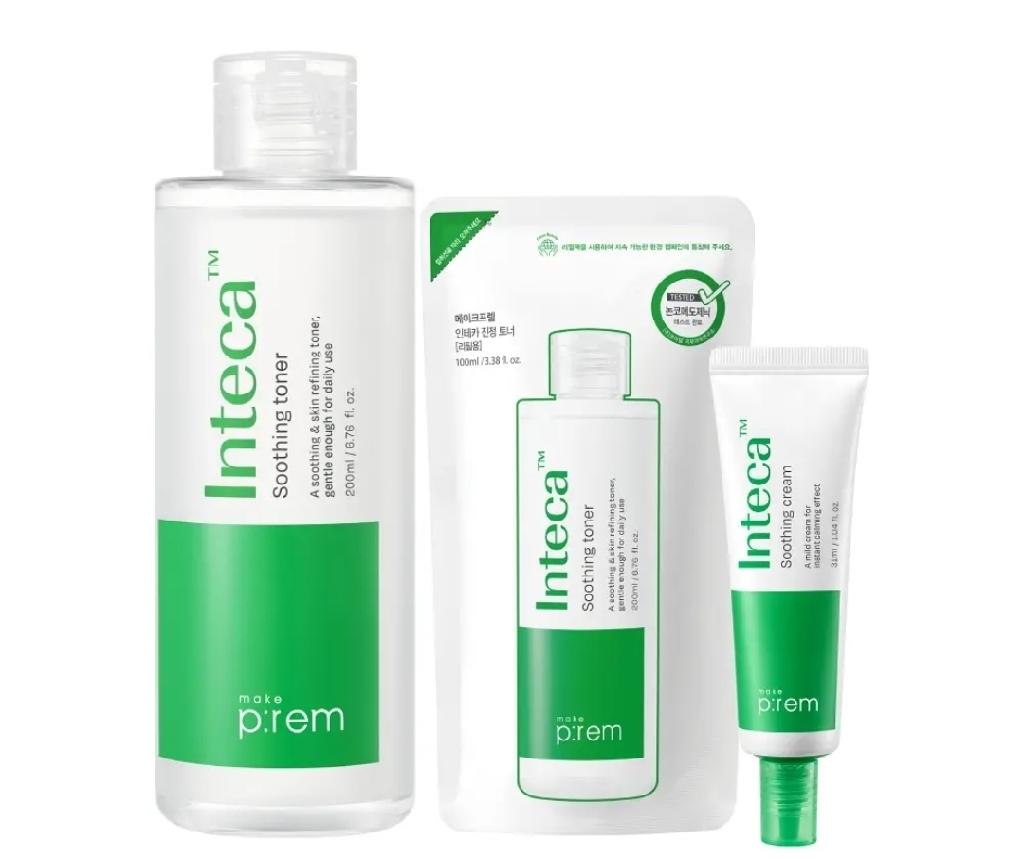 메이크프렘 인테카 진정 토너 200ml
