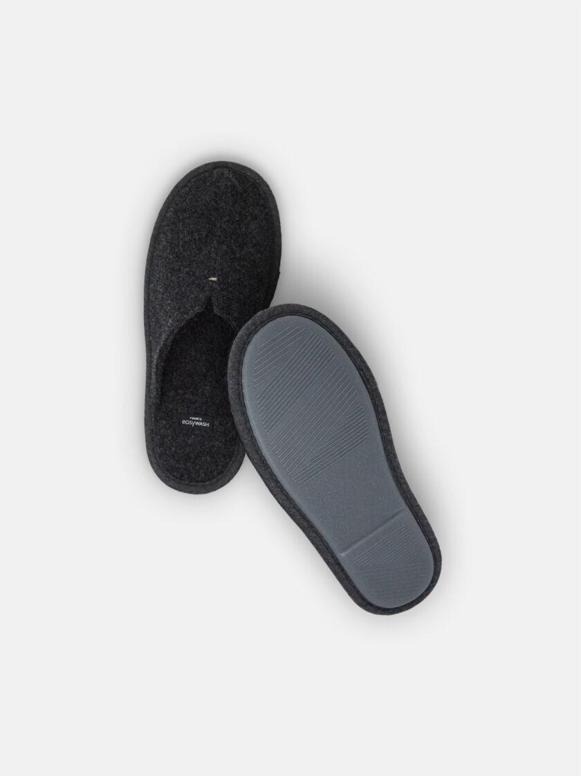 Easy Wash Room Slipper – Black