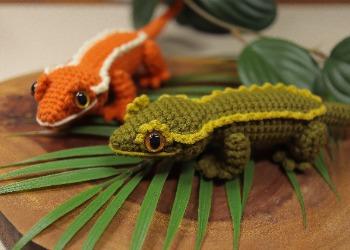 [뜨개도안]크레스티드 게코 | 우리끼리 사고파는 창작마켓 - 윗치폼
