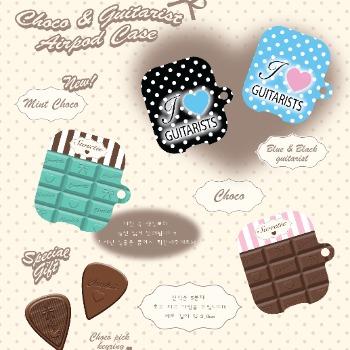 ꒰ఎ choco & guitarist 에어팟, 버즈 케이스 ໒꒱ | WitchForm - 우리끼리 사고파는 창작마켓