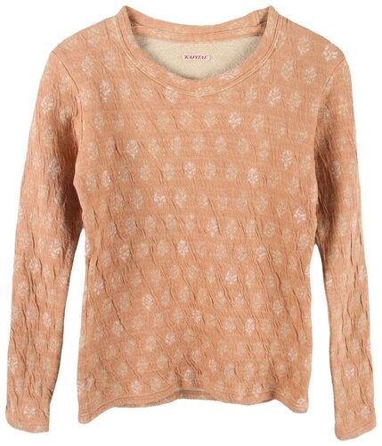 KAPITAL 카피탈 울 코튼 긴팔 티셔츠 여 (XS)