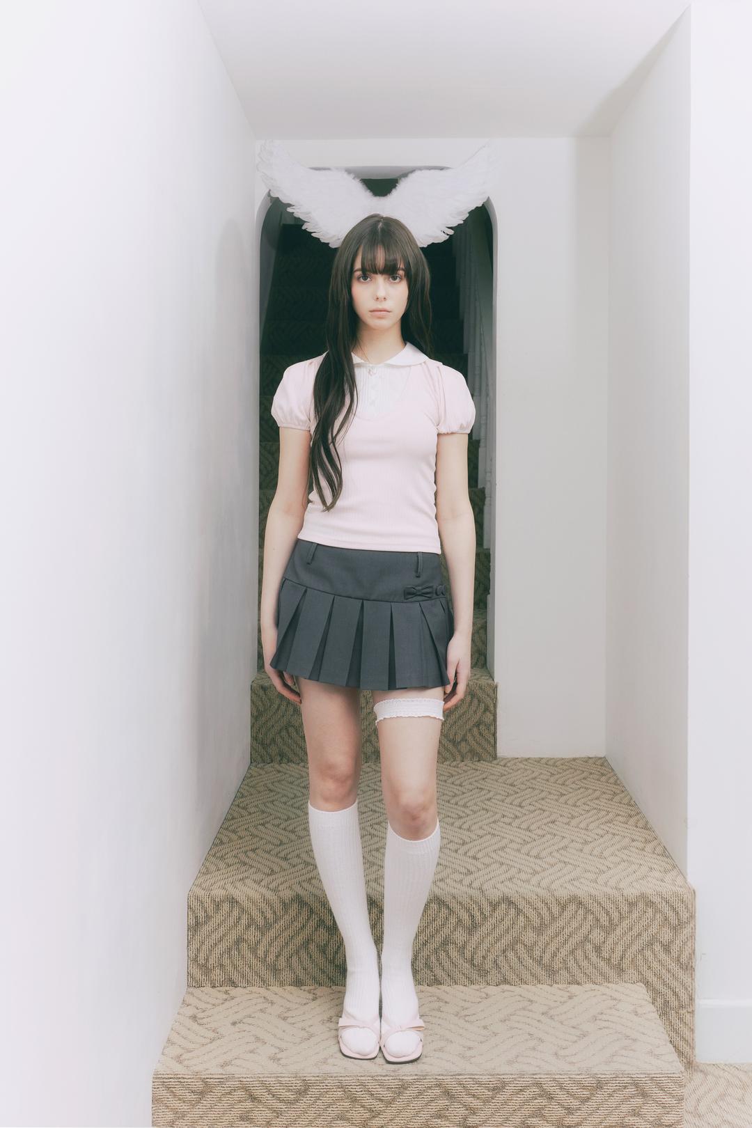 [2nd Pre-Order] Petite Layered Blouse (PINK) - 5/2 순차 출고