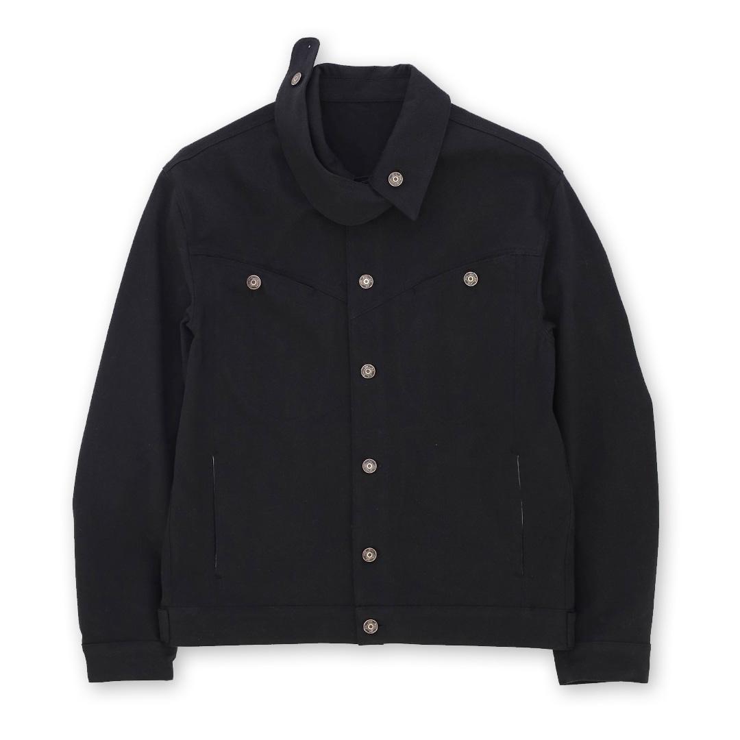 PANEL COLLAR JACKET_VER BALANCE(BLACK)