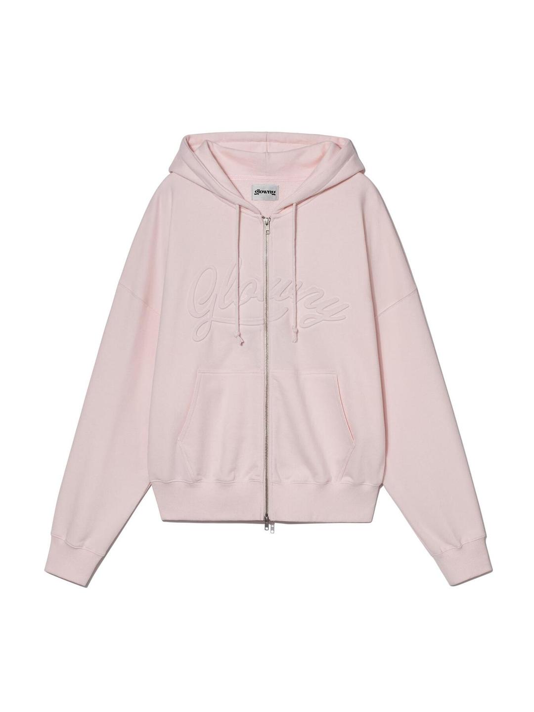 [10/20~] JORDAN ZIP-UP HOODIE (PINK)