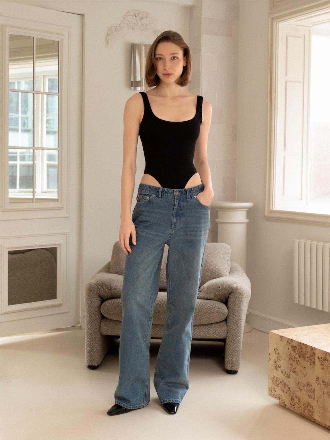 THE MALISSA JEANS (WASHED BLUE)