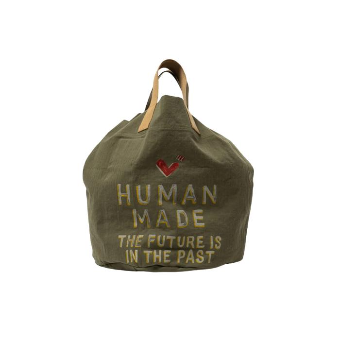 Human Made Tote Bag Olive Drab