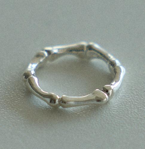bone silver ring (2)