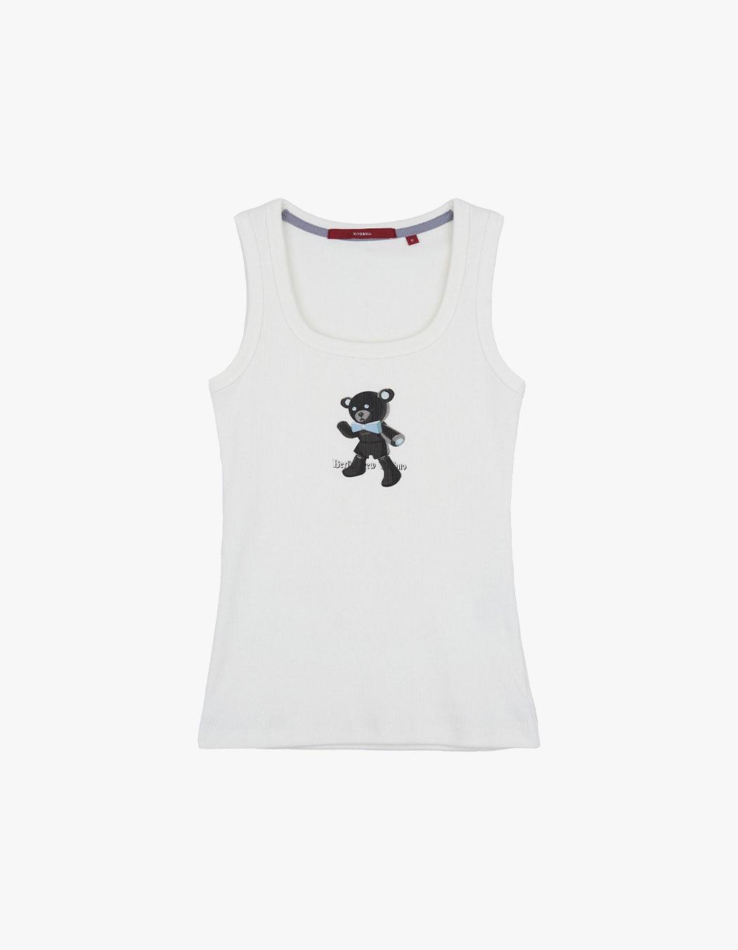 Dance Ball Tank Top - White