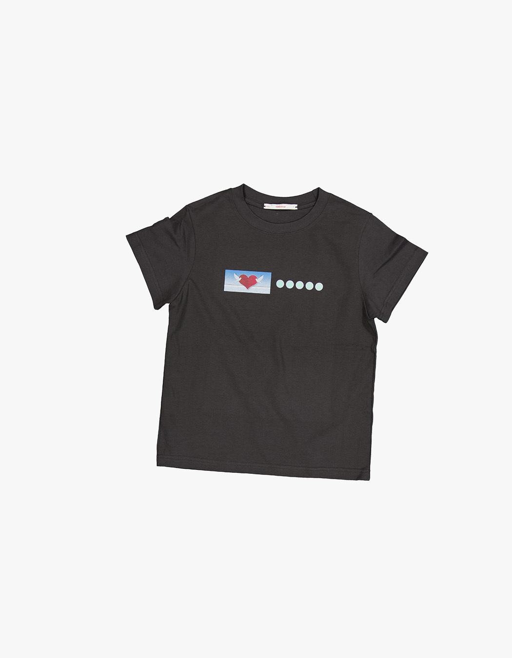 Love Dove T-Shirt - Charcoal