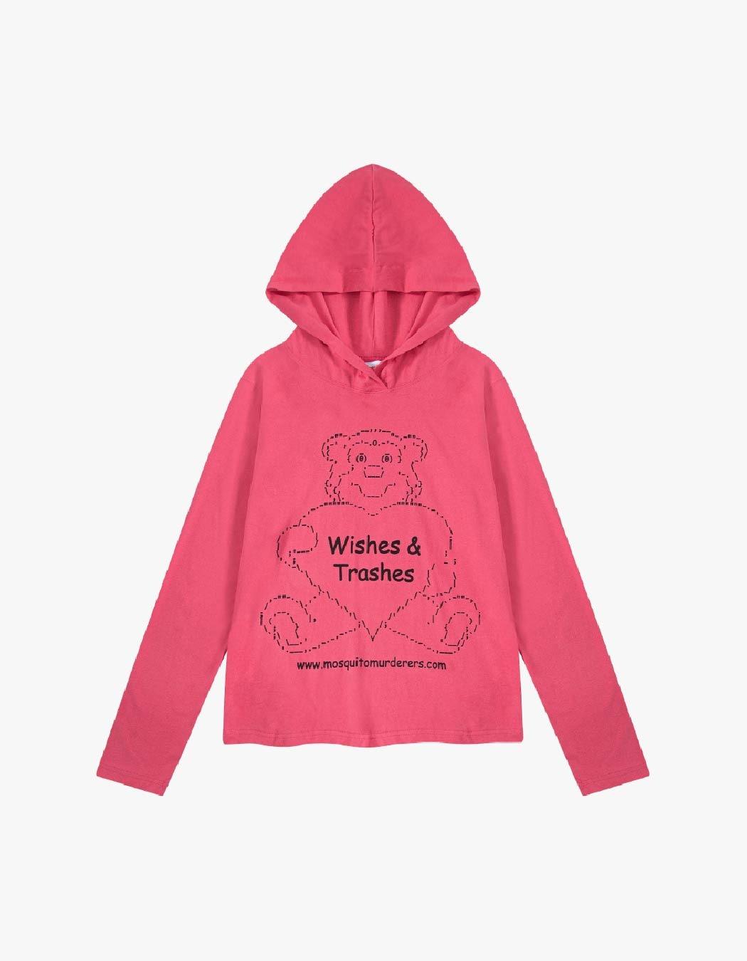 Wishes And Trashes Hooded L/S - Pink