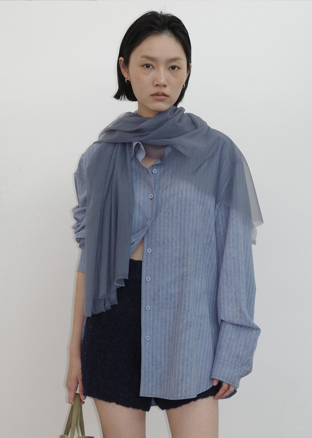 [ 3차 프리오더 ] SORBET MUFFLER [BLUE]