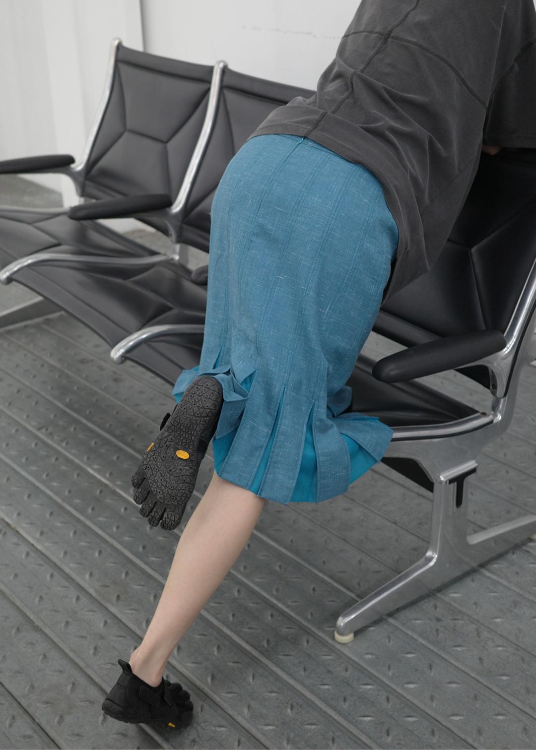 [ 2차 프리오더 ] AQUA SKIRT