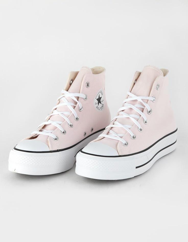 CONVERSE Chuck Taylor All Star Lift Platform Womens High Top Shoes - LIGHT PINK | Tillys | Cute converse shoes, Preppy shoes, Cute shoes