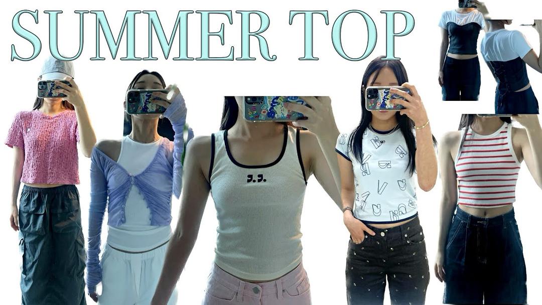 여름의 맛☀️ 내돈내산 top 소개해요ㅣ그로브스토어ㅣ레스트앤레크레이션ㅣzaraㅣh&mㅣ루에브르ㅣ쓰리투에이티