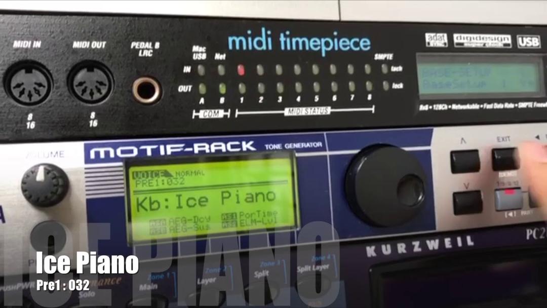 Yamaha Motif Rack - Voice sound