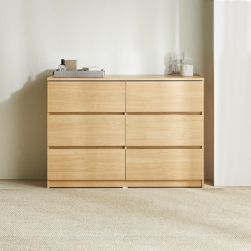 [금주의 특가] 뉴라임 와이드서랍장_내추럴