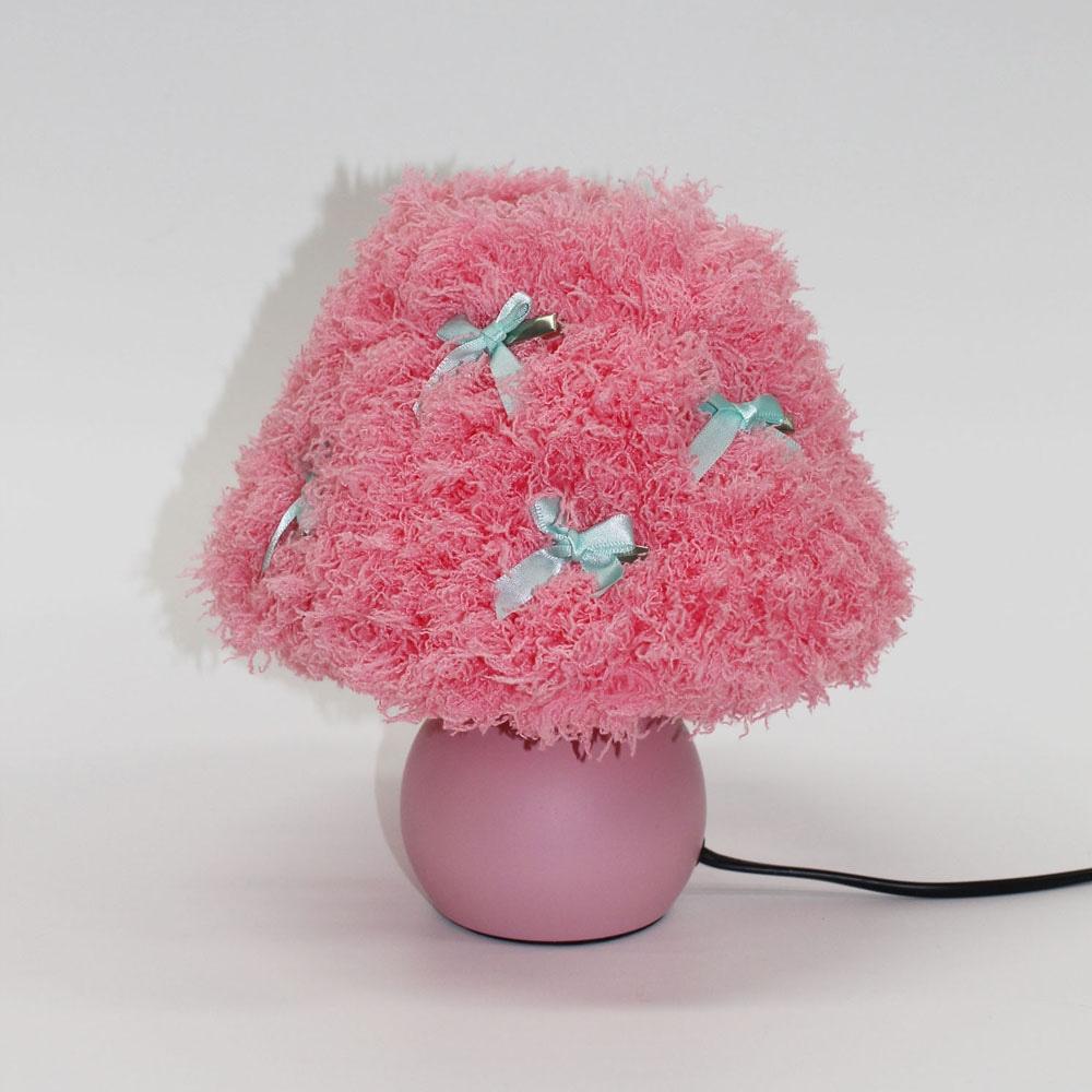 Gift box) 트리 퍼 테이블 램프 Pink