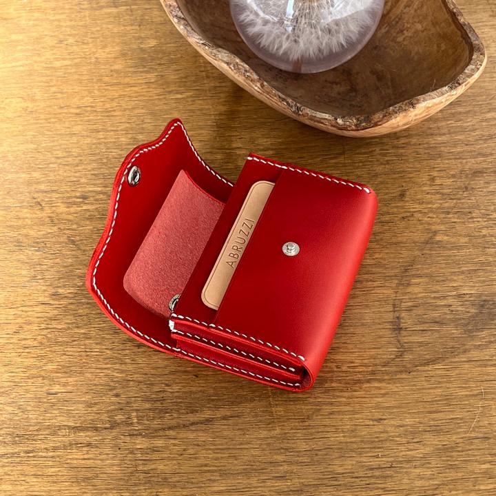 이태리 가죽 "배색"지퍼지갑 8가지 색상 무료각인