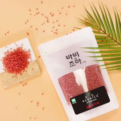 [바비조아] 유기농 레드 라이스 - 토마토쌀 500g [원산지:작품정보참조]
