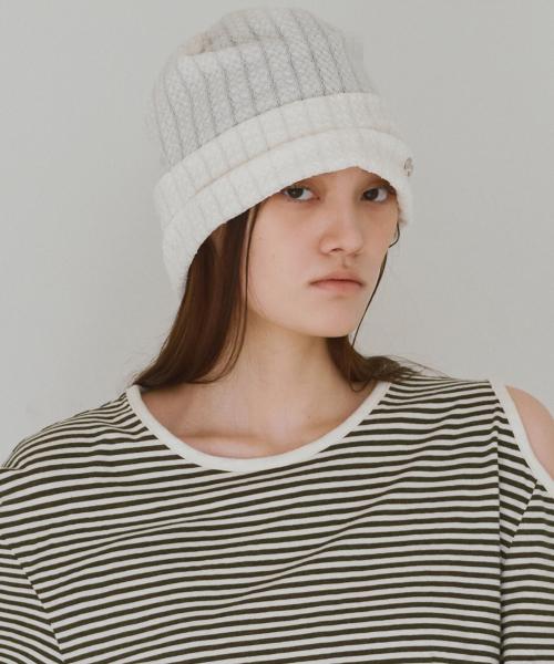 심볼 레이스 비니 [에크루]