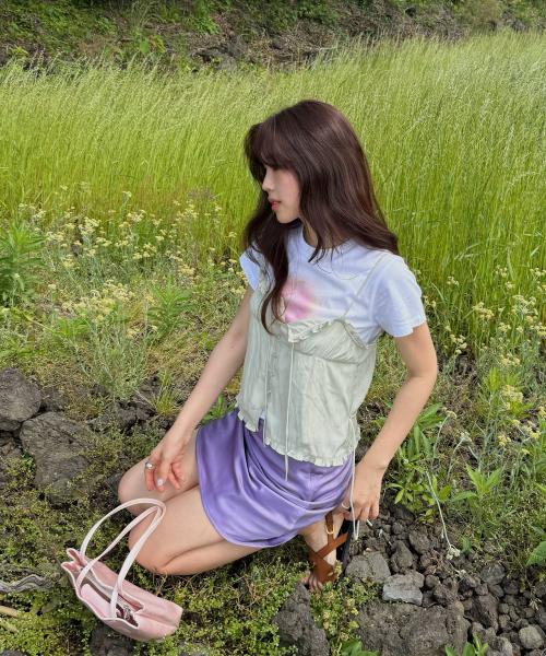 KIMYO PEACH T-SHIRT WHITE