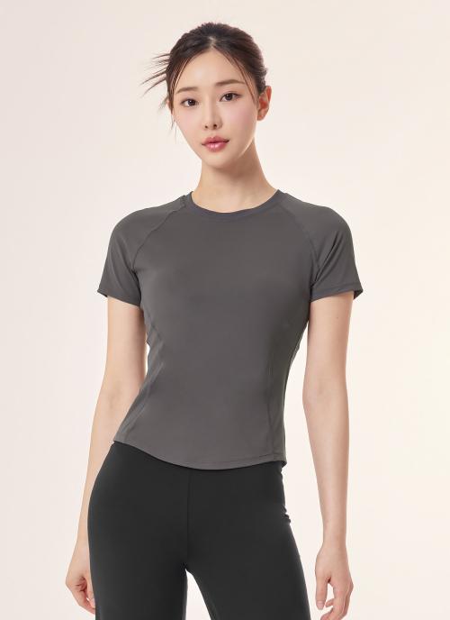 [2 PACK] 데일리페더 슬림핏 숏슬리브 XTFST04J2