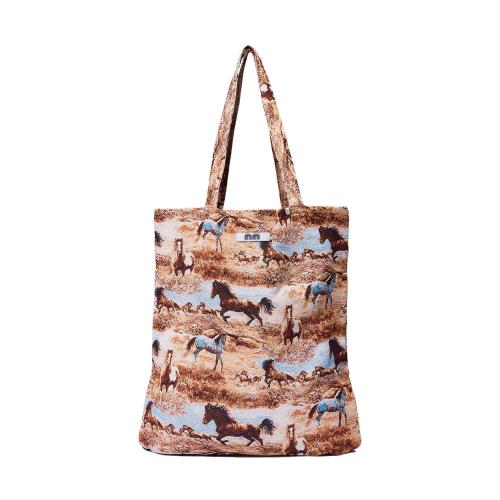 Pattern Tote Bag Horse