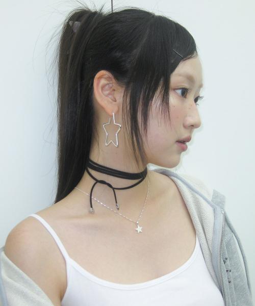 ​​[925silver] Blank stud earring