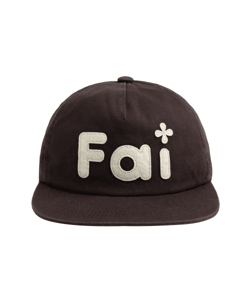 파이 로고 캡 (브라운) K25ZE183