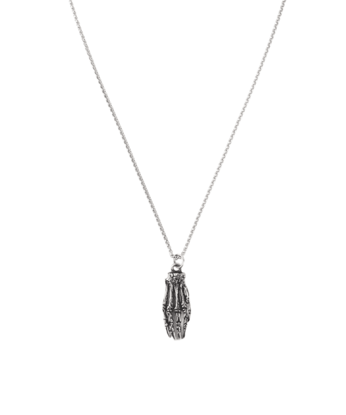 [KOIN SEOUL] SKELETON NECKLACE (SILVER)