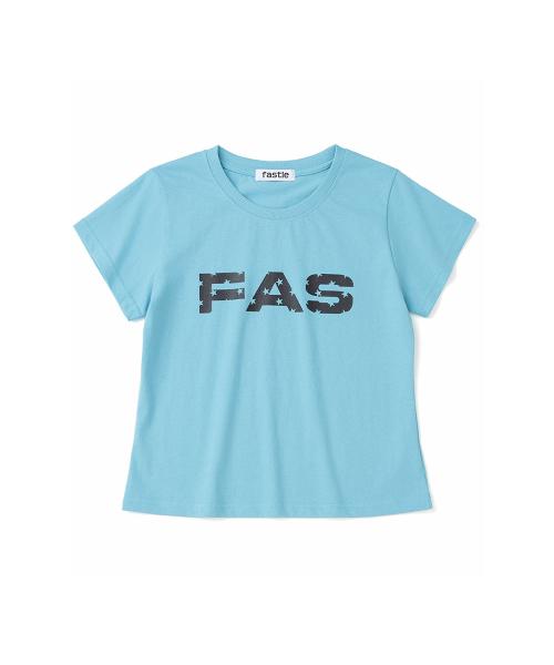 Star Block 1/2 Tee Sky Blue