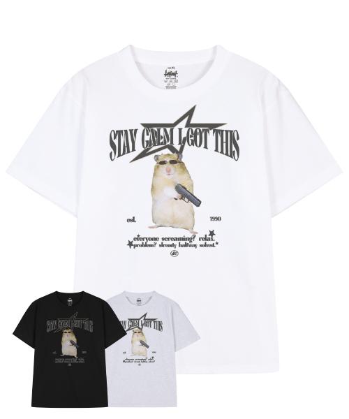 갬스터 반팔 티셔츠 (3color)