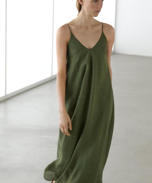 플루이드 스트랩 미디 원피스