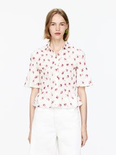 스모크 디테일 프린트 셔츠 - ARKET