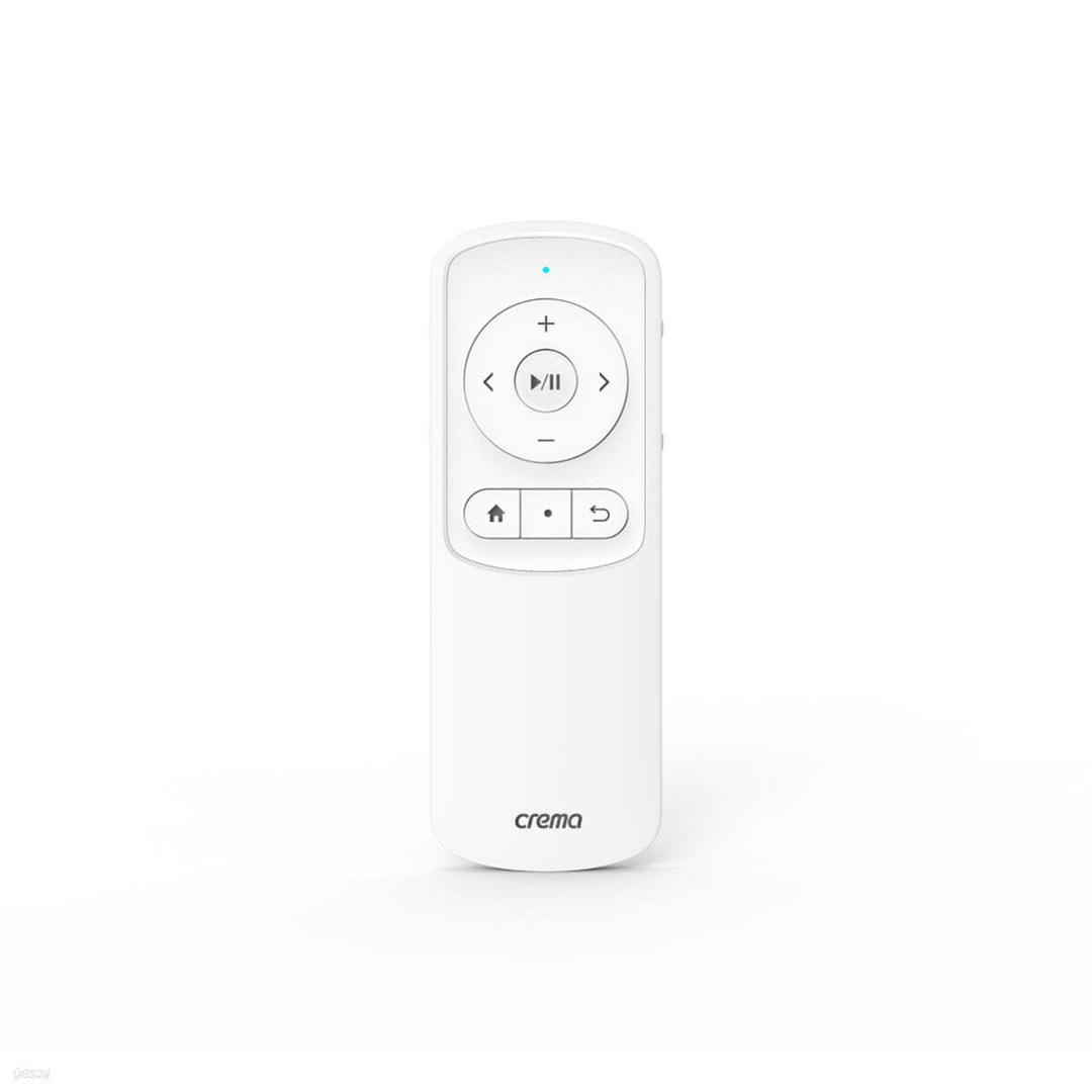 크레마 리모컨 2세대 : 화이트 (호환 기기 : 팔레트, 페블, 모티프, S)