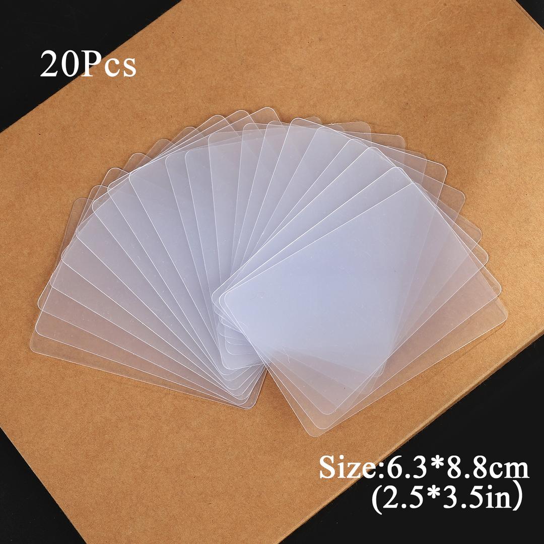 PVC 투명 ATC 카드 제작용 베이스 - 20매